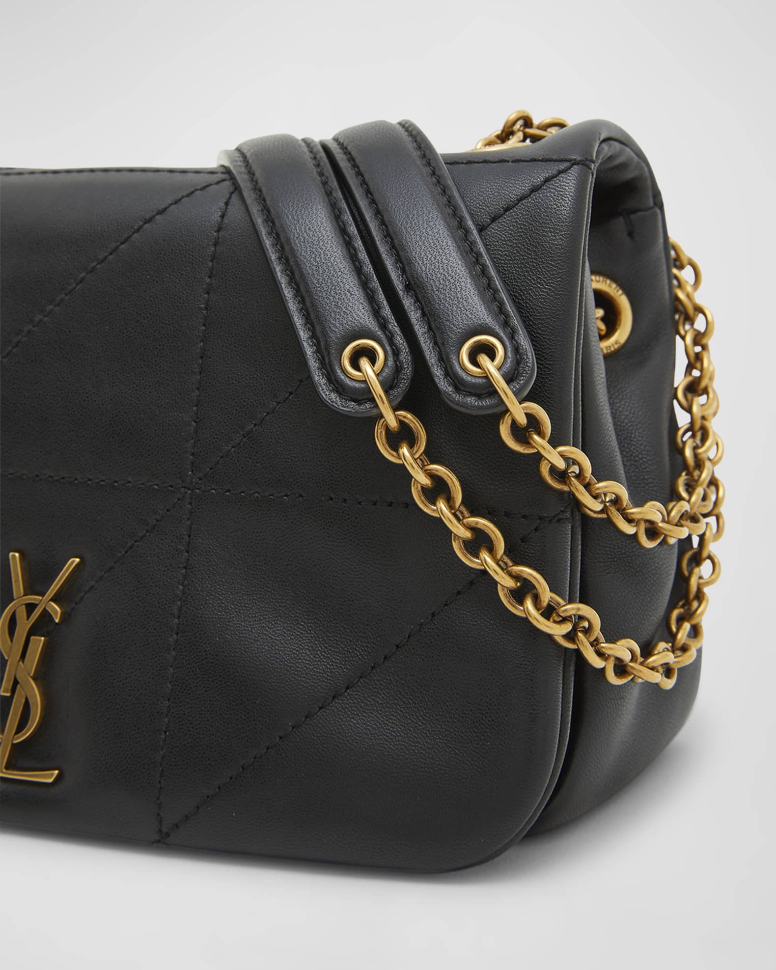 Jamie 4.3 Mini Patchwork Leather Shoulder Bag