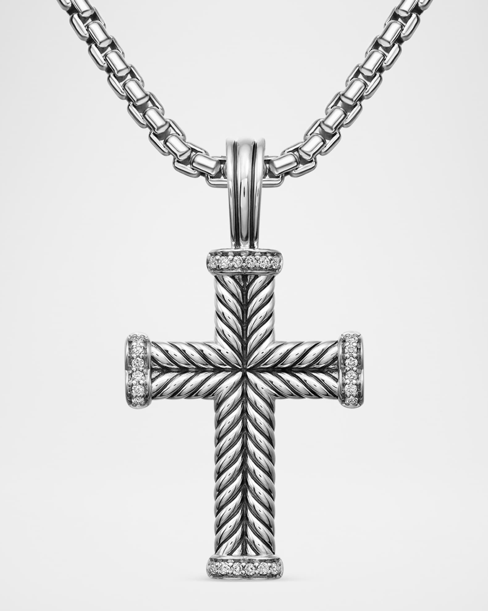 David yurman diamond cross discount