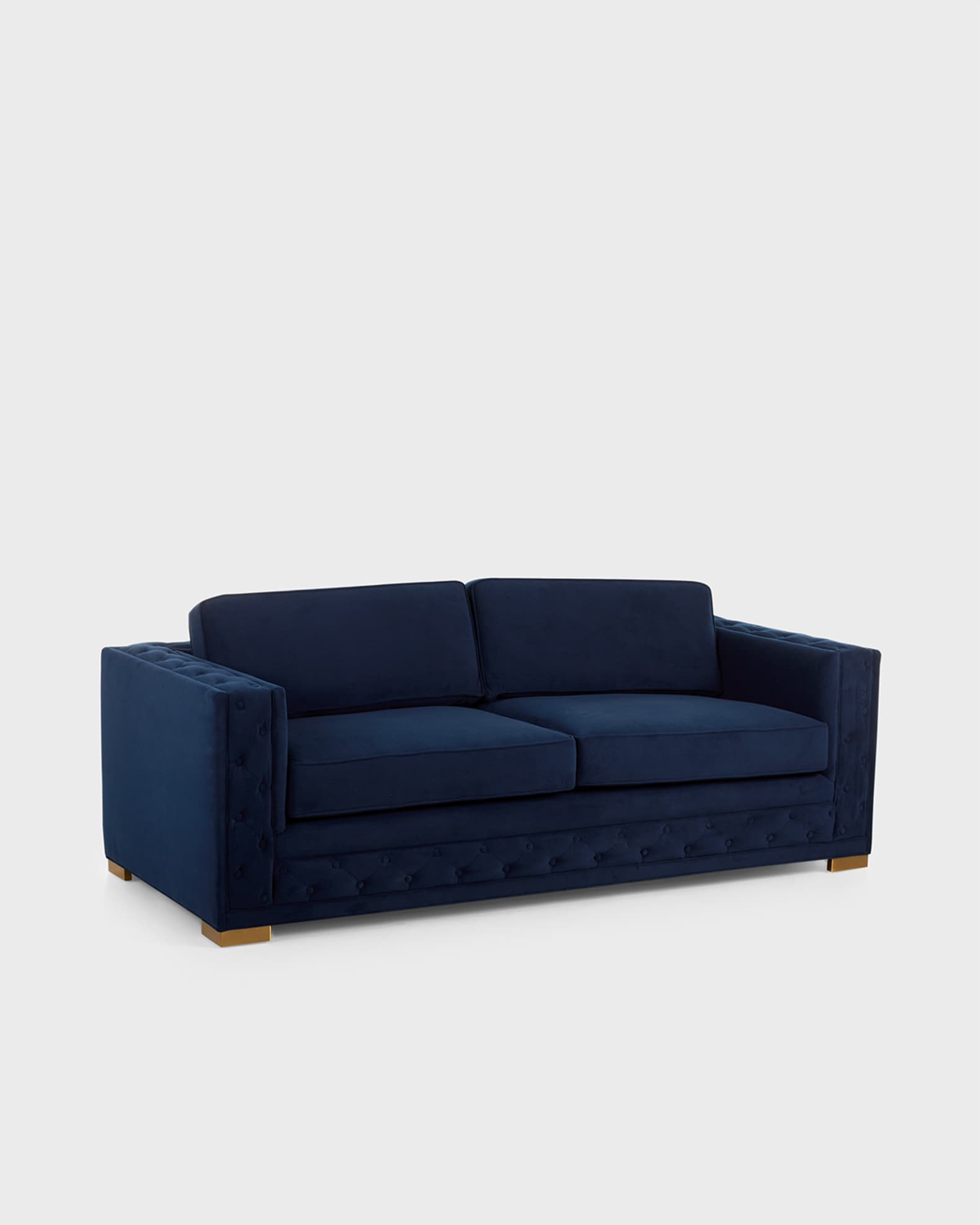 Bentley 90" Velvet Sofa 1