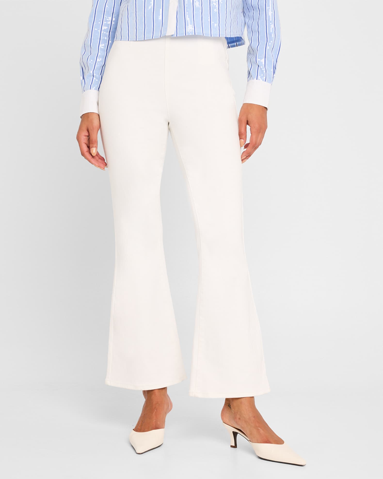 Carson Off-Duty Kick-Flare Jeans 1