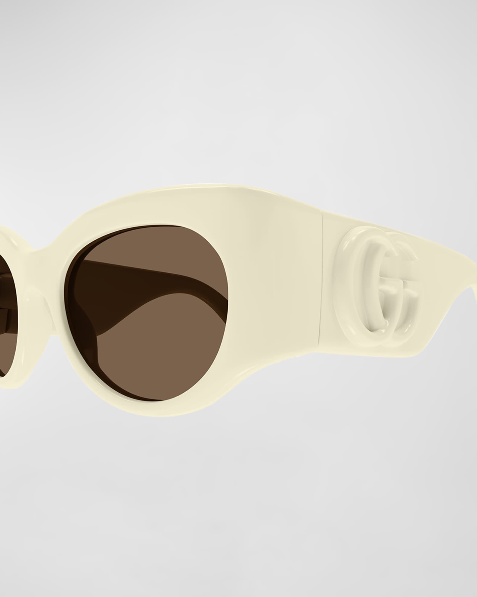 GG Plastic Round Sunglasses  1