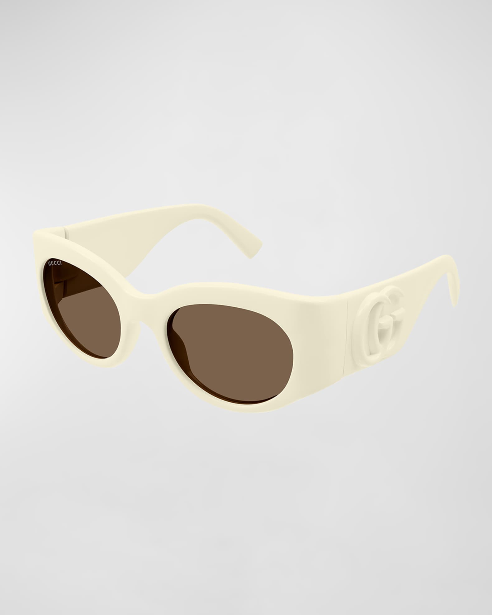 GG Plastic Round Sunglasses  0