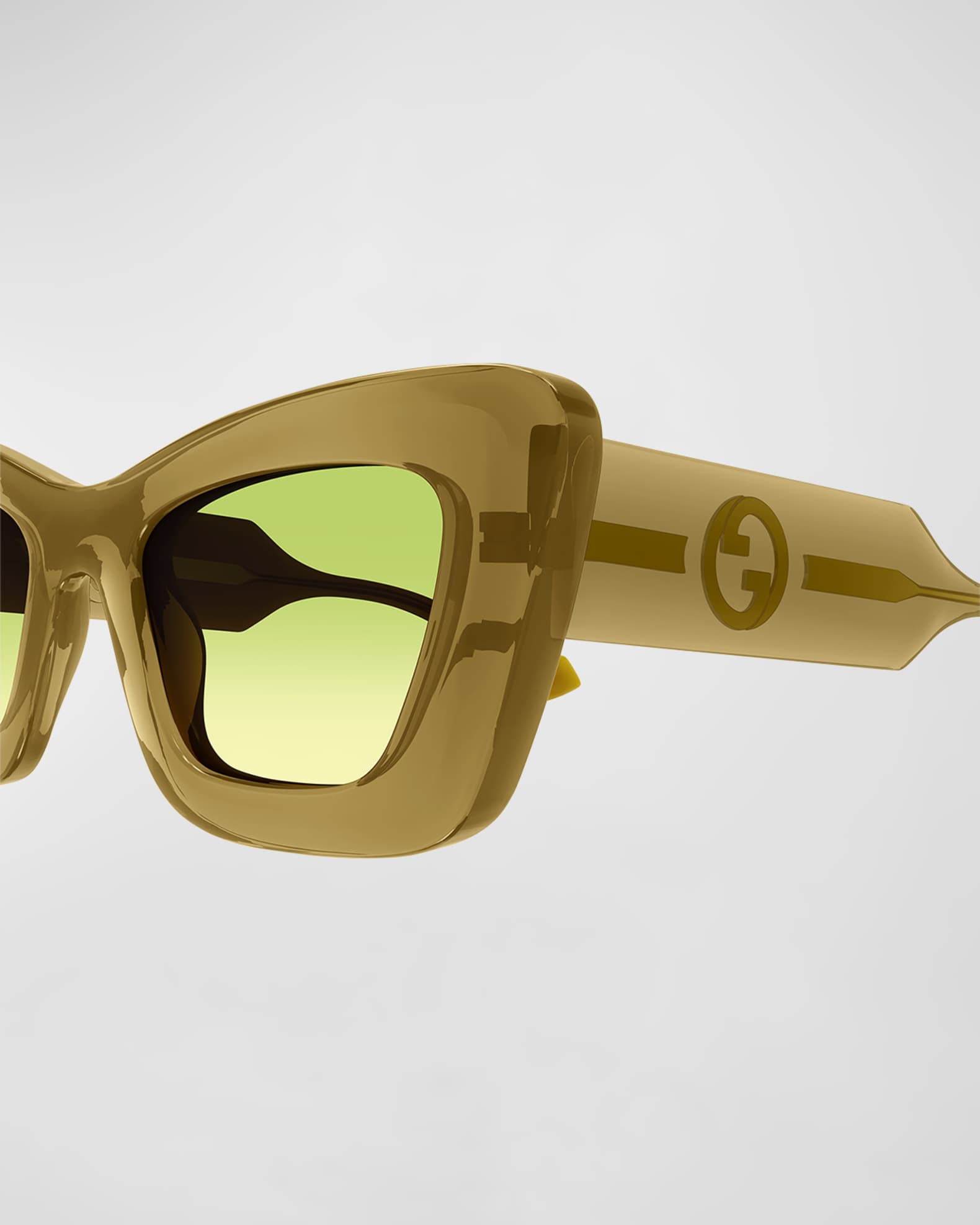 Gucci GG Plastic Cat-Eye Sunglasses | Neiman Marcus