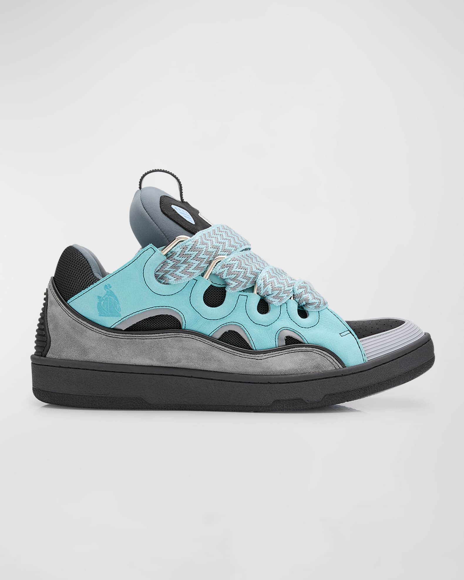 Lanvin Men's Curb Chunky Low-Top Sneakers | Neiman Marcus
