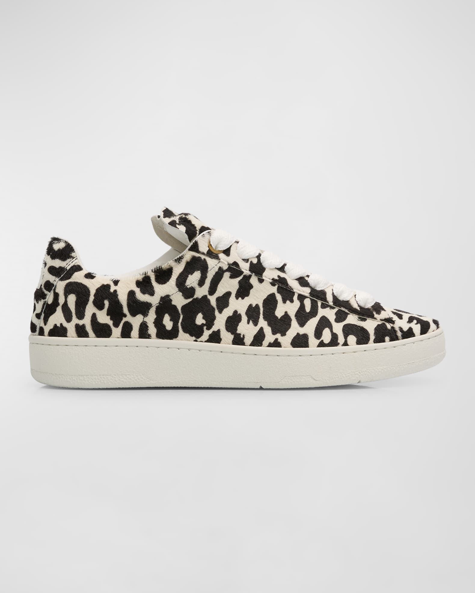 Men's Curb Lite Printed Calf Hair Sneakers 0