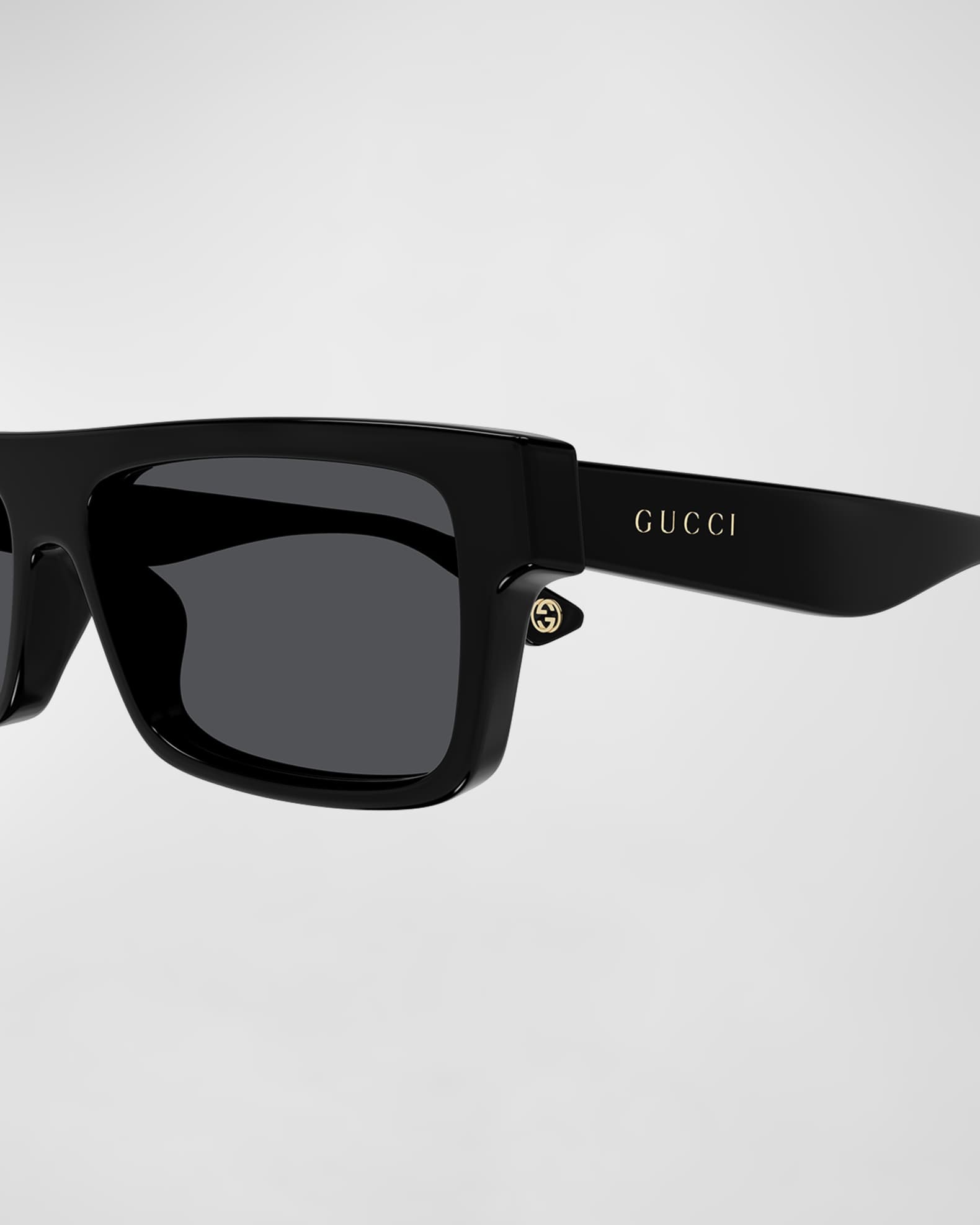 小物 GUCCI sunglasses vintage rectangle Gucci Men's Plastic Rectangle Sunglasses | Neiman Marcus