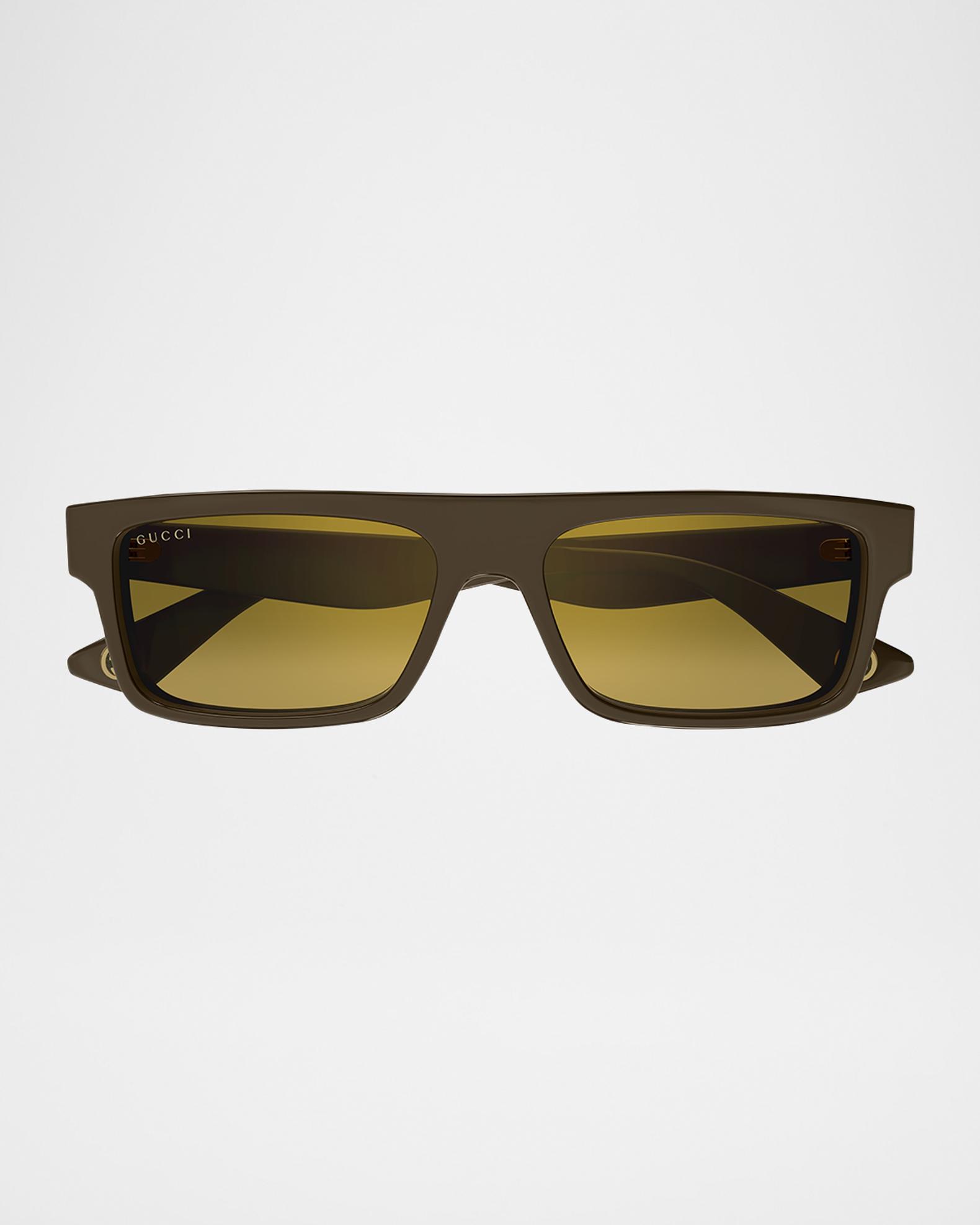 Gucci Square/Rectangle Sunglasses - Mint Condition Gucci GG2152S 001 Black Rectangular Sunglasses - eye-oo.com main image 2