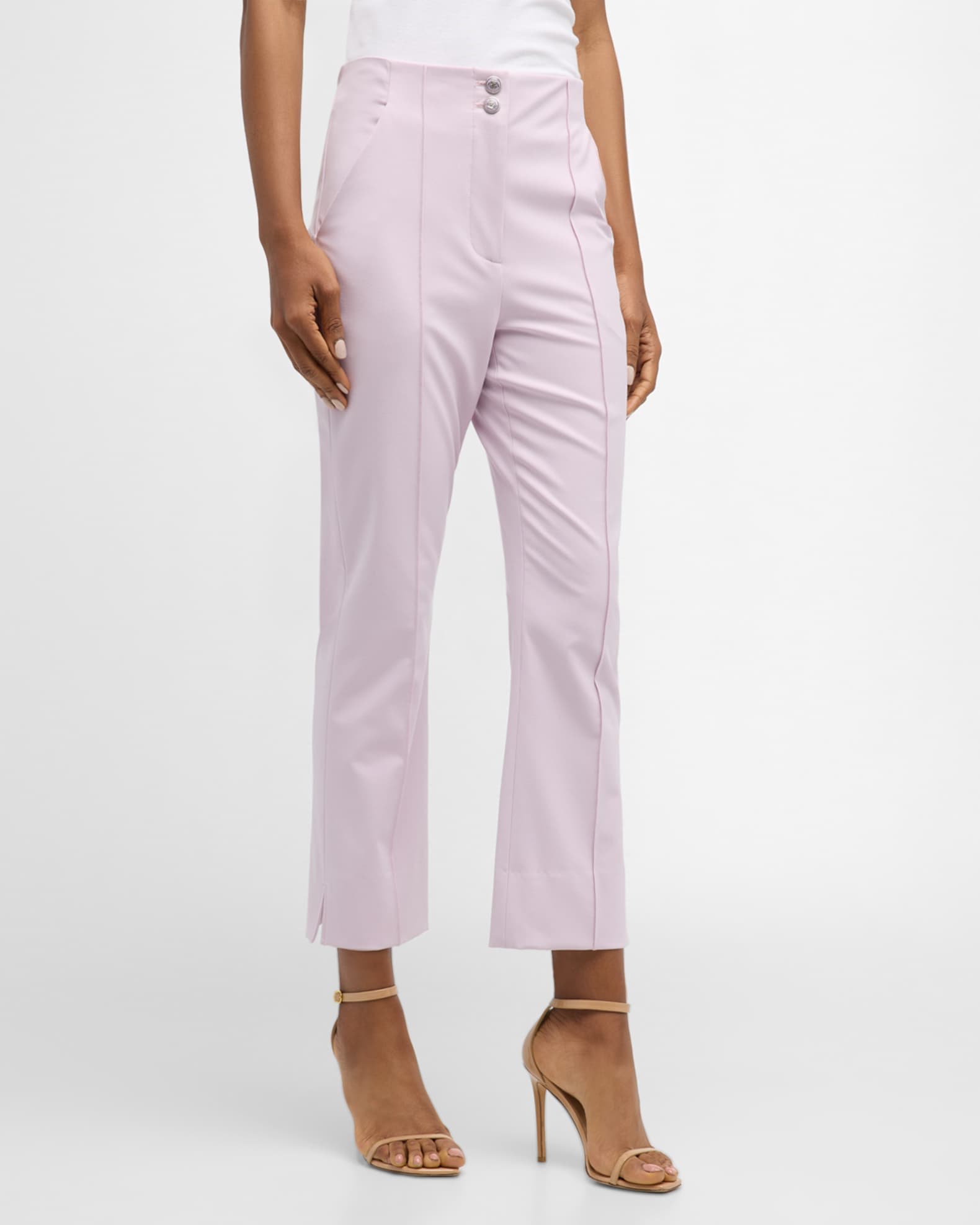 Kean Cropped Tailored Pants  1