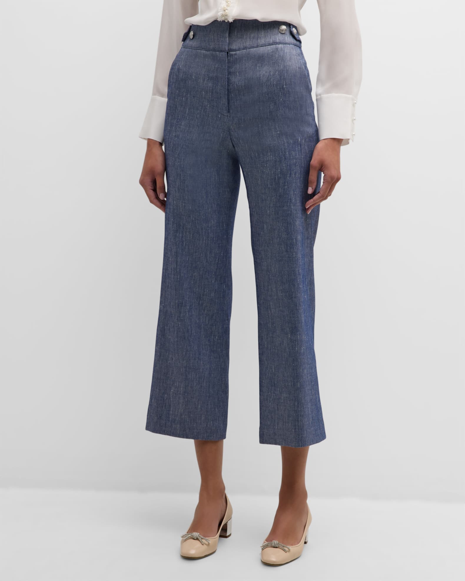 Aubrie Cropped Pants 1