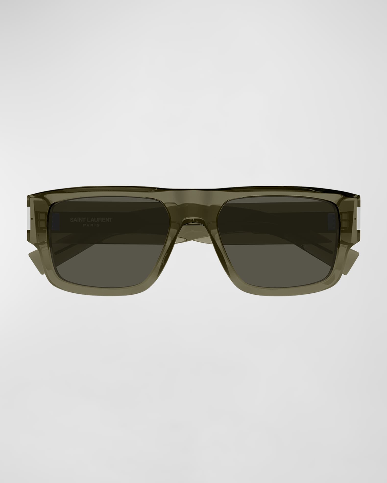 Saint Laurent Men's SL 659 Acetate Rectangle Sunglasses