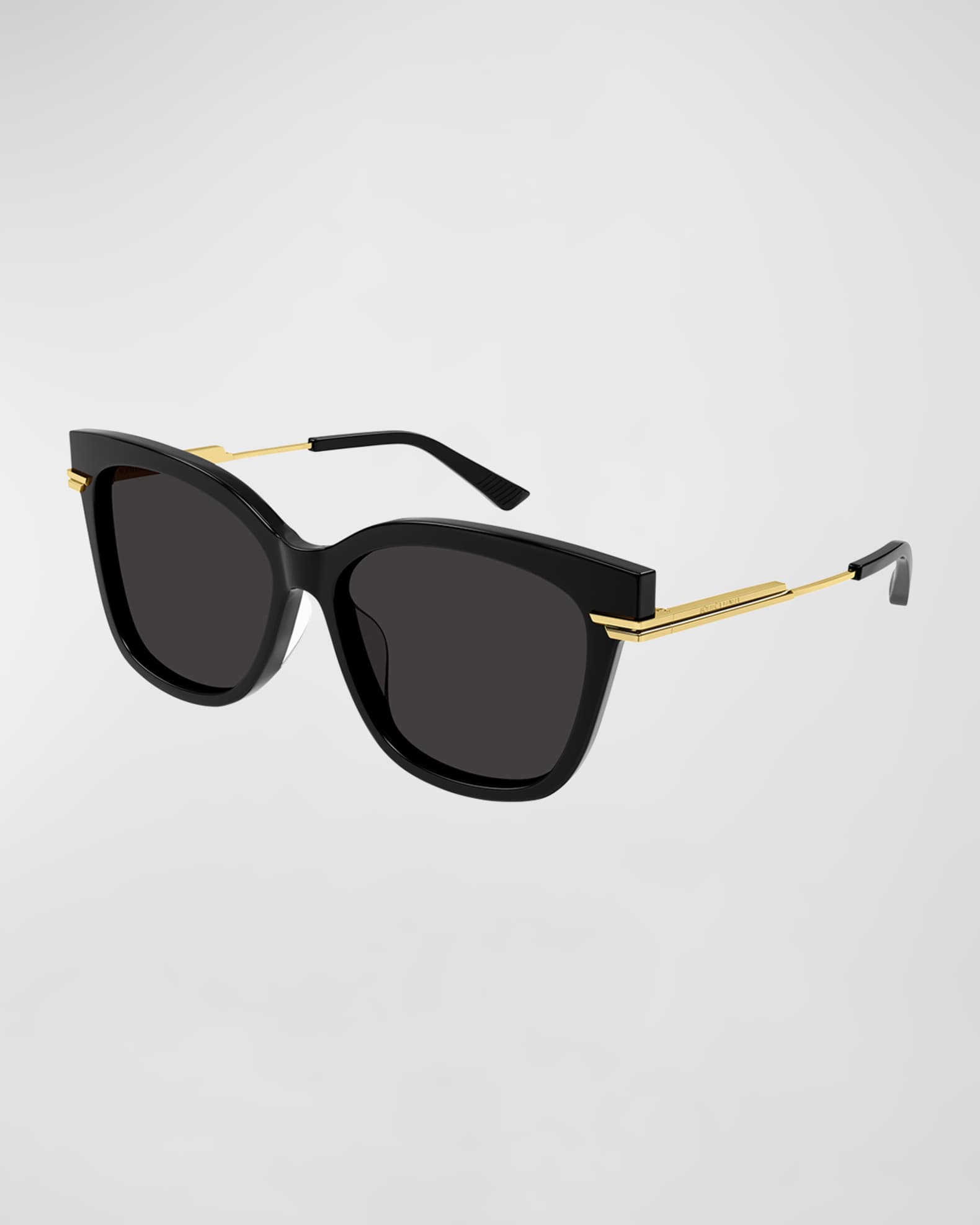 Engraved Logo Acetate & Metal Cat-Eye Sunglasses  1