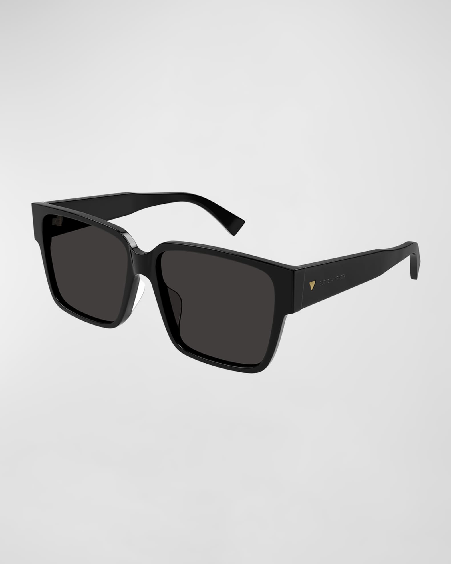 Logo Acetate Square Sunglasses  0