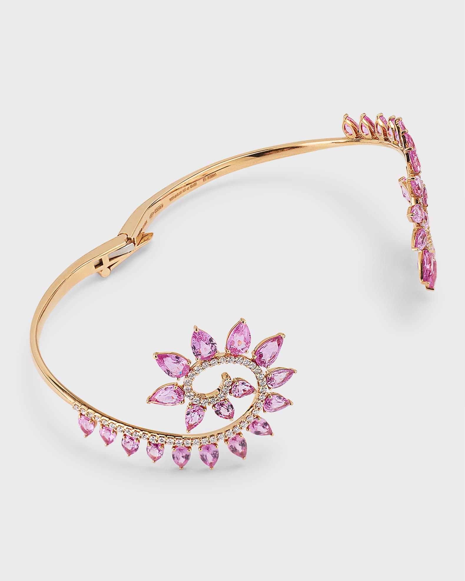 Georgini Natural Sappire and Two Natural Diamond September Bracelet - Gold