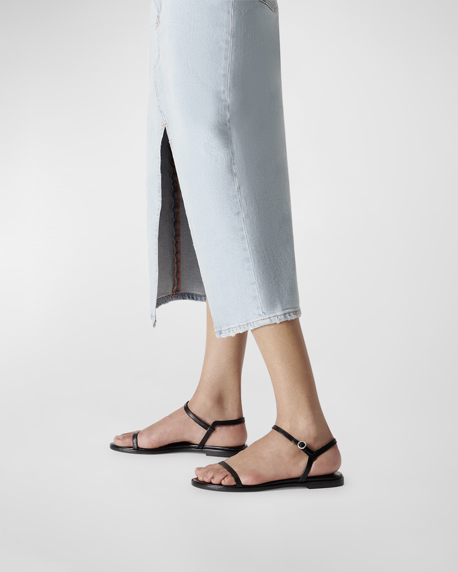 Nettie Leather Ankle-Strap Sandals 1