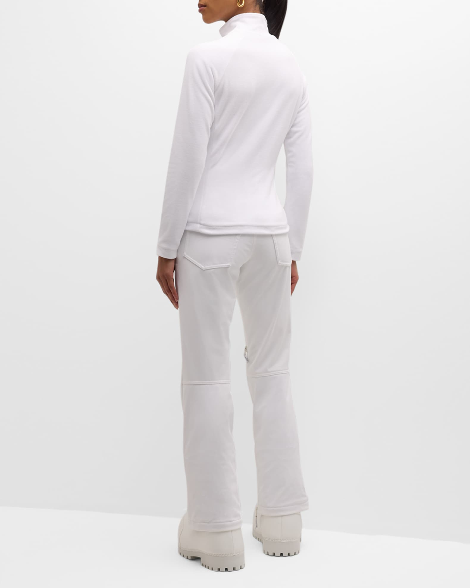 【スポーティに☆】BALENCIAGA ジップアップ ジャケット ホワイト の ウィメンズ Balenciaga Back ジップアップ