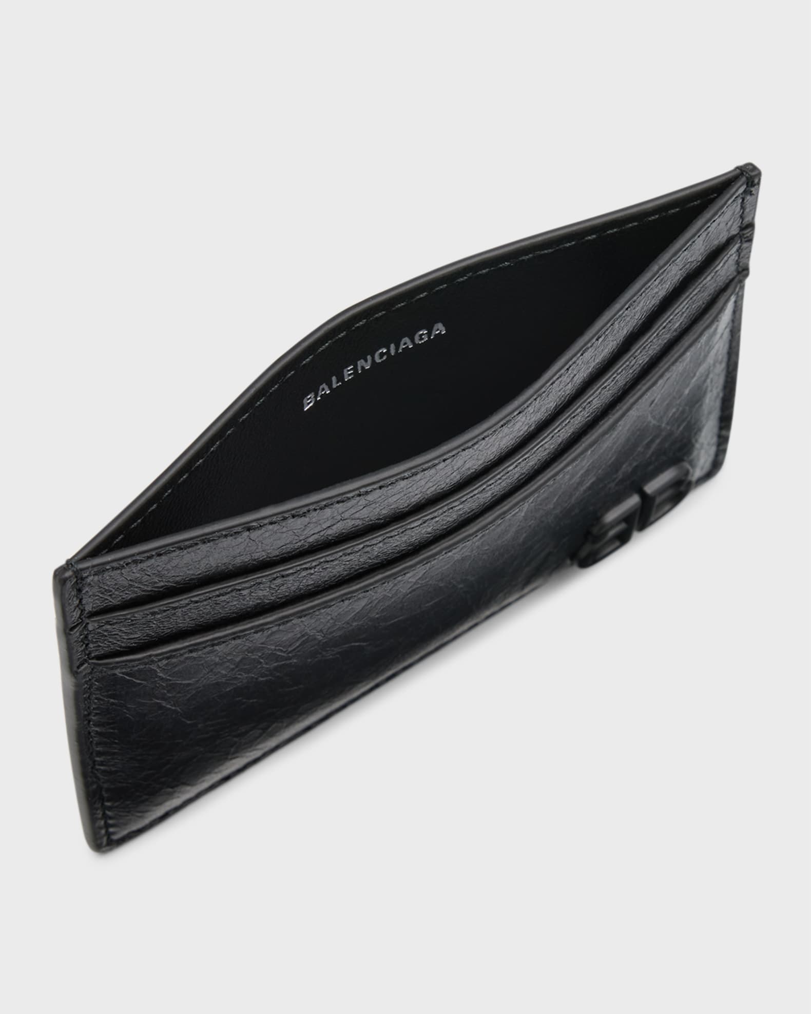 ★BALENCIAGA★ Monaco Card Holder Black 7654632AASE1000 7654 MONACO CARD HOLD – HIRSHLEIFERS