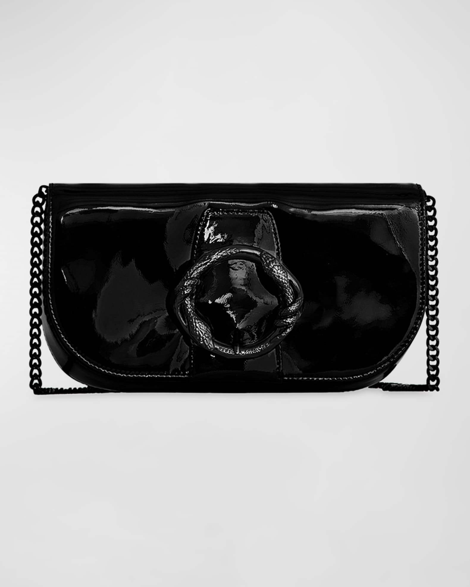 Rebecca Minkoff Snake Ring Patent Leather Crossbody Bag Neiman