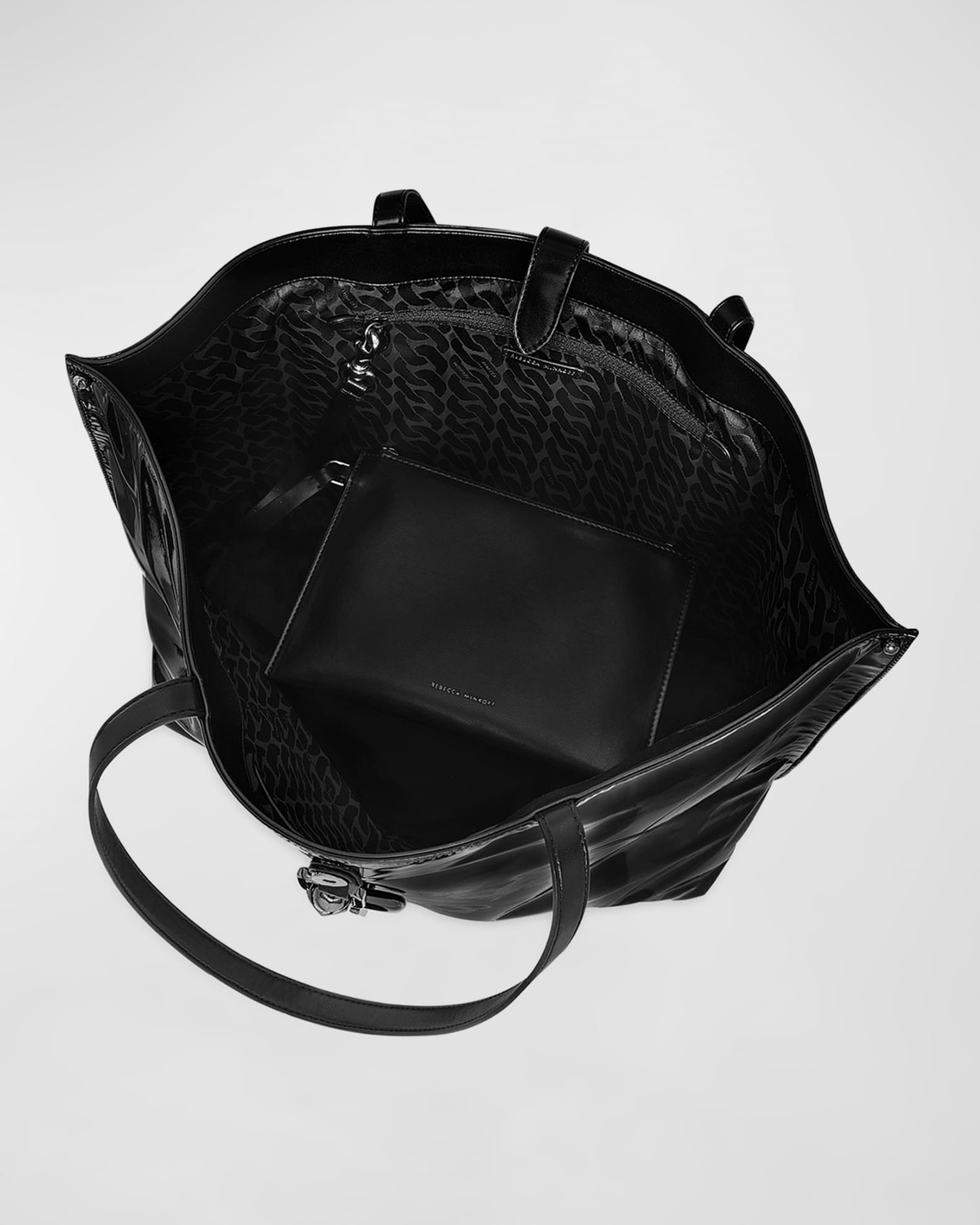 Rebecca Minkoff Megan Holographic Nylon Tote Bag | Neiman Marcus