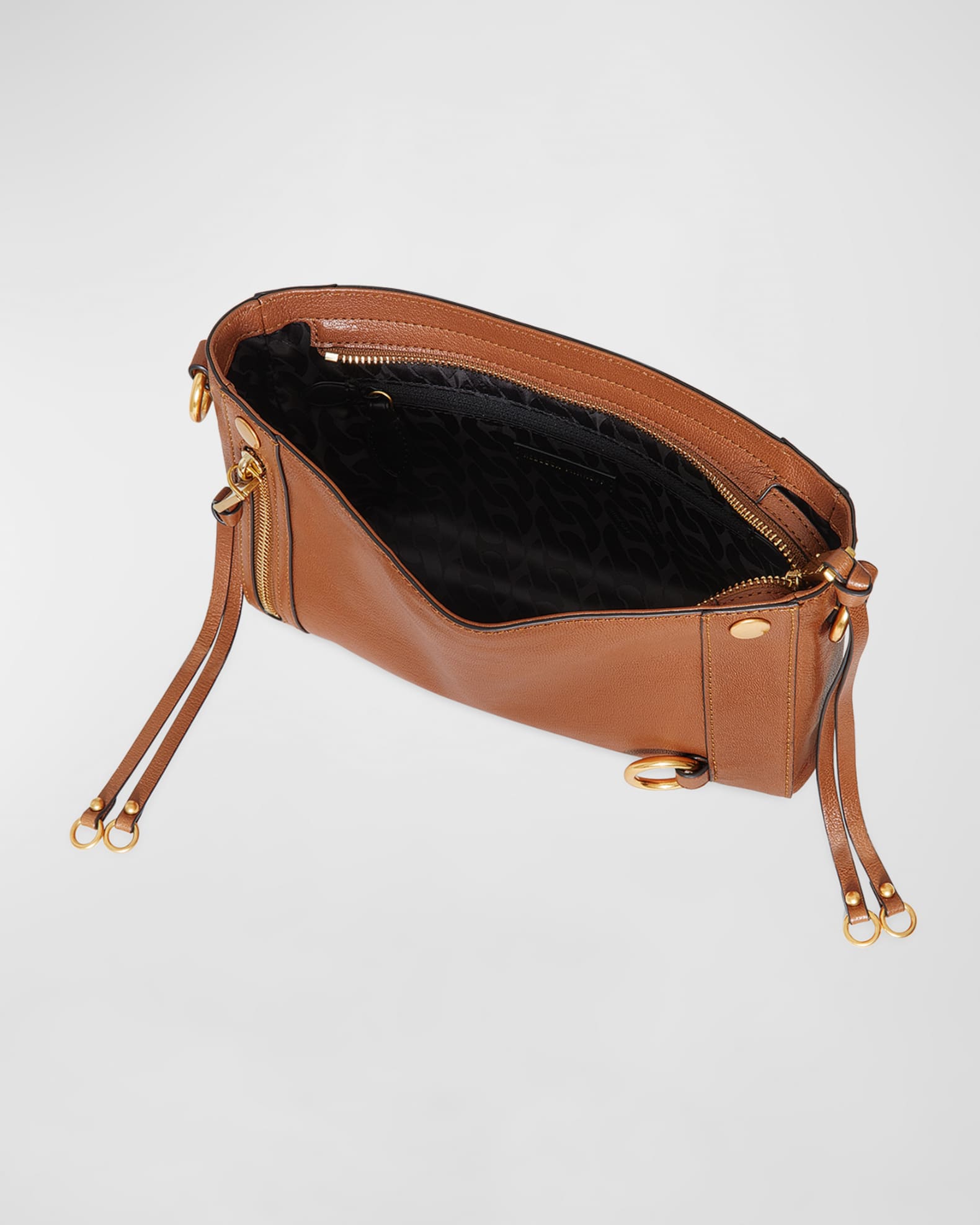 Rebecca Minkoff Mab Mini Zip Leather Crossbody Bag Neiman Marcus