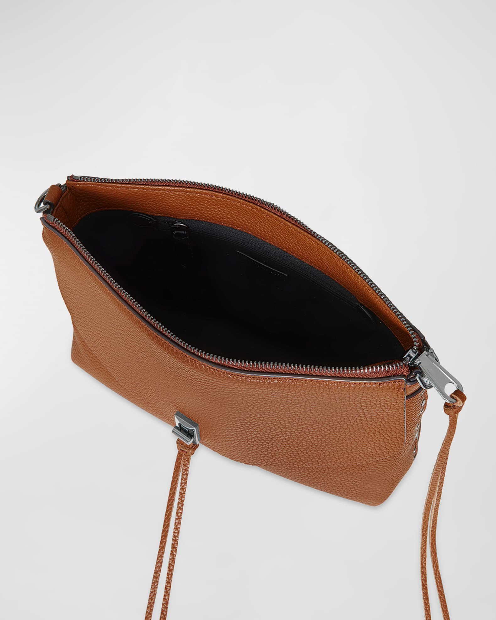 Rebecca Minkoff Darren Zip Leather Crossbody Bag Neiman Marcus