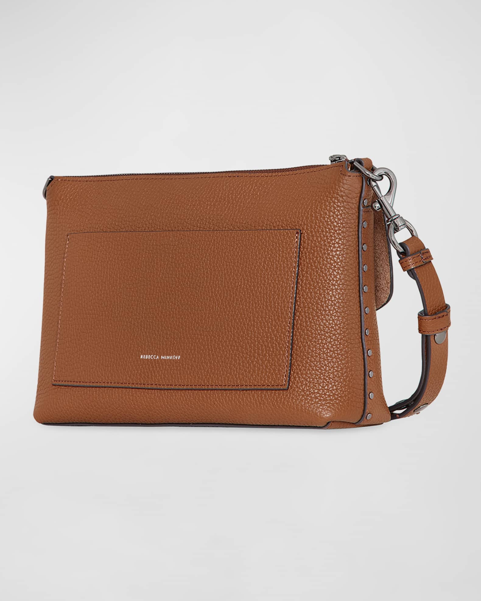 Rebecca Minkoff Darren Zip Leather Crossbody Bag Neiman Marcus