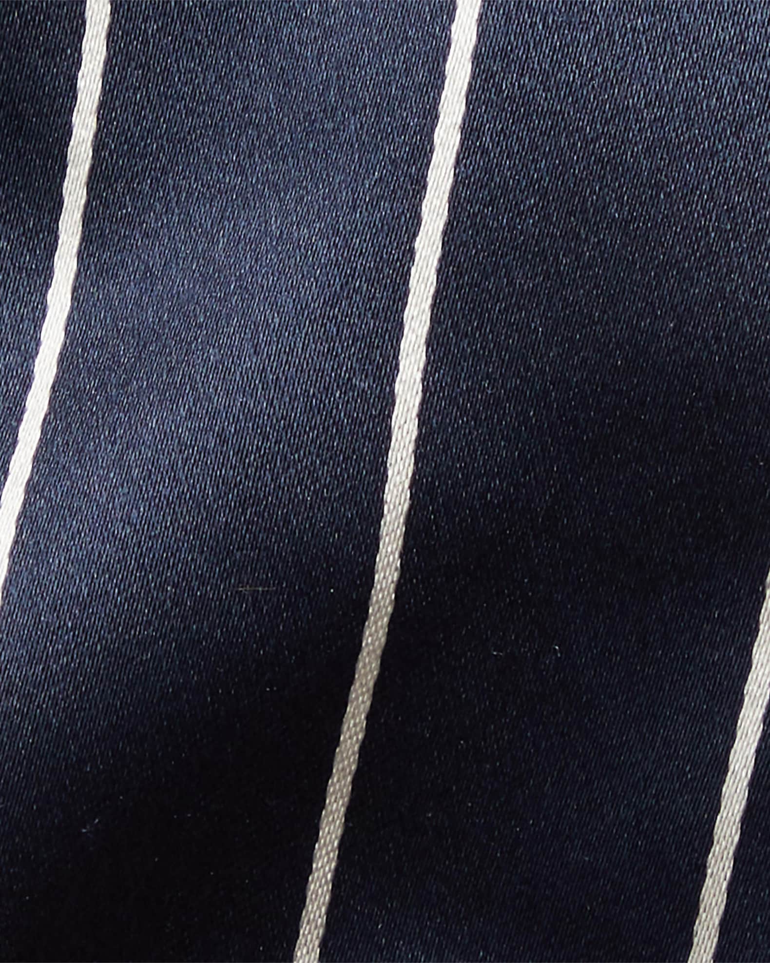 Ralph Lauren purple labelネイビー ストライプ ネクタイ Ralph Lauren Purple Label Men's Striped Silk Tie | Neiman Marcus
