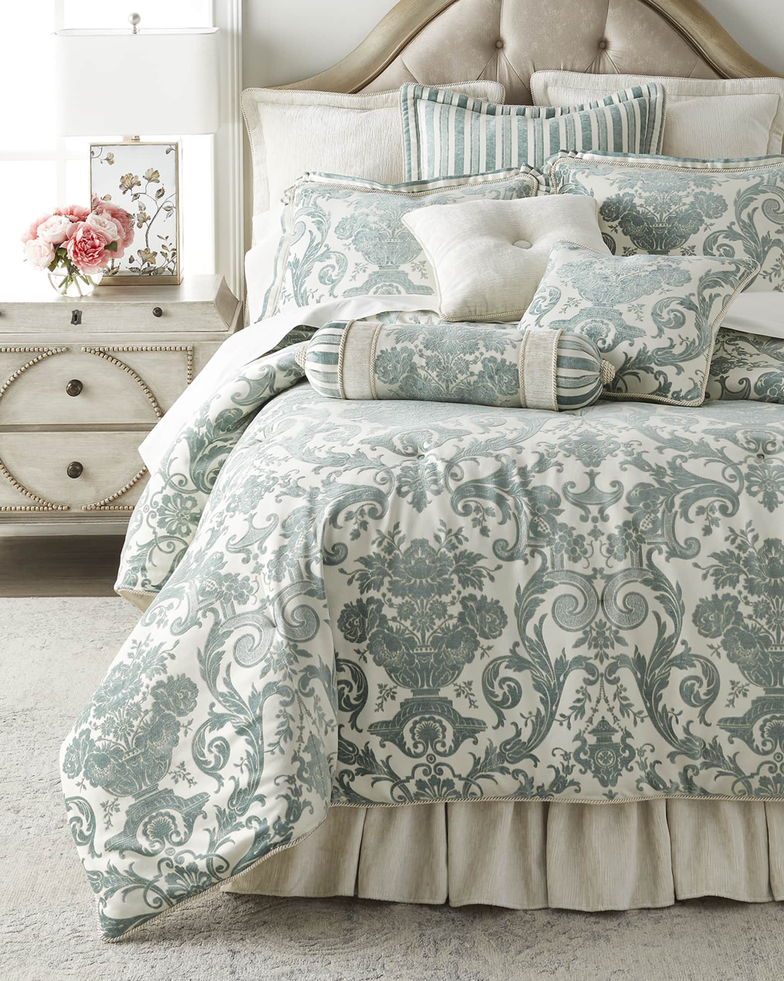 Annabelle Velvet Bedding Collection Neiman Marcus