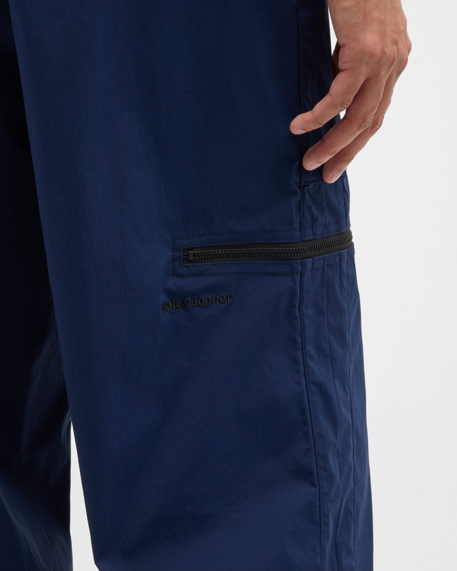 Adidas x Wales Bonner Men's Logo Cargo Tapered Pants | Neiman Marcus