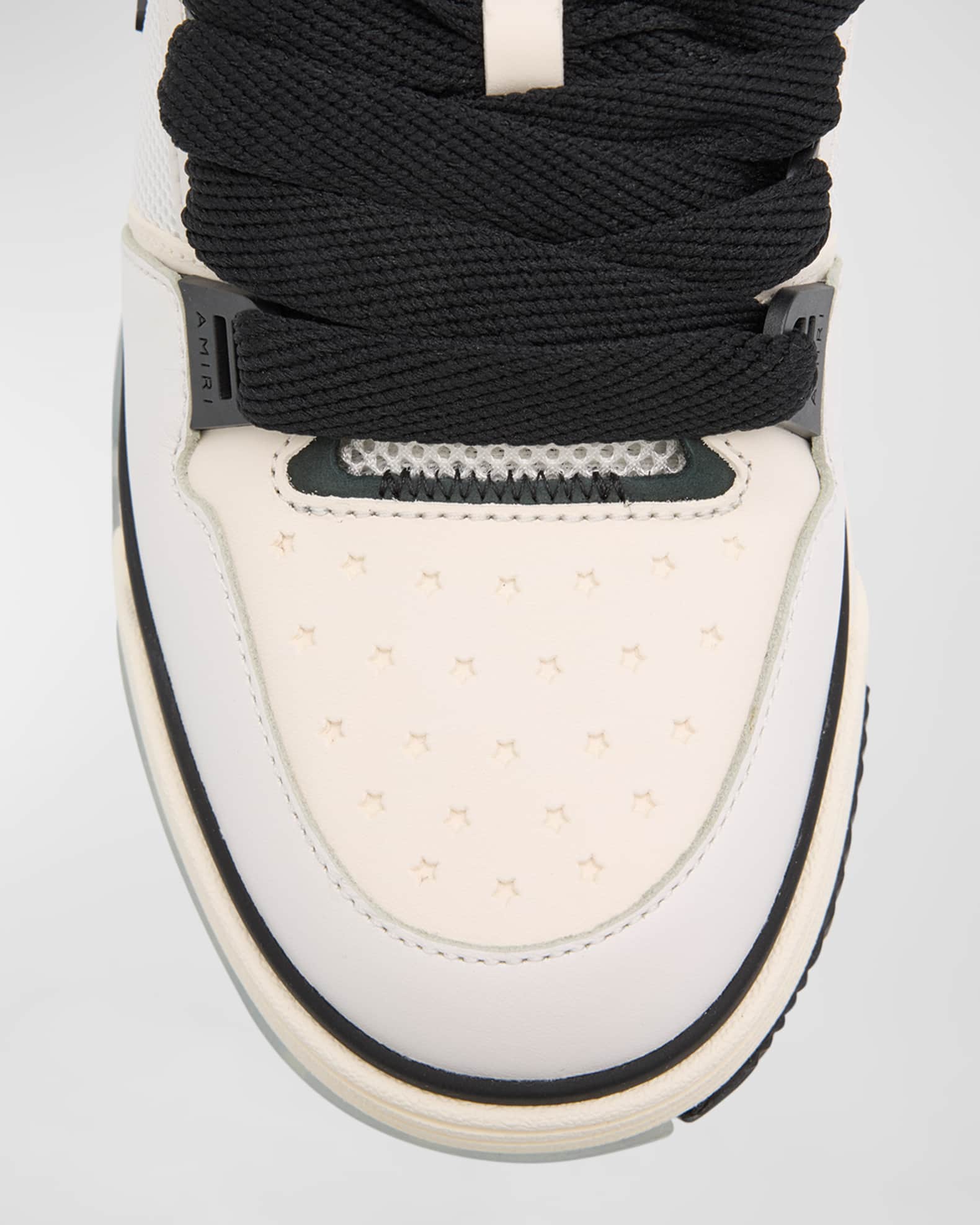 Amiri Men's MA-1 Leather & Mesh Low-Top Sneakers | Neiman Marcus Amiri Men's MA-1 Leather & Mesh Low-Top Sneakers | Neiman Marcus