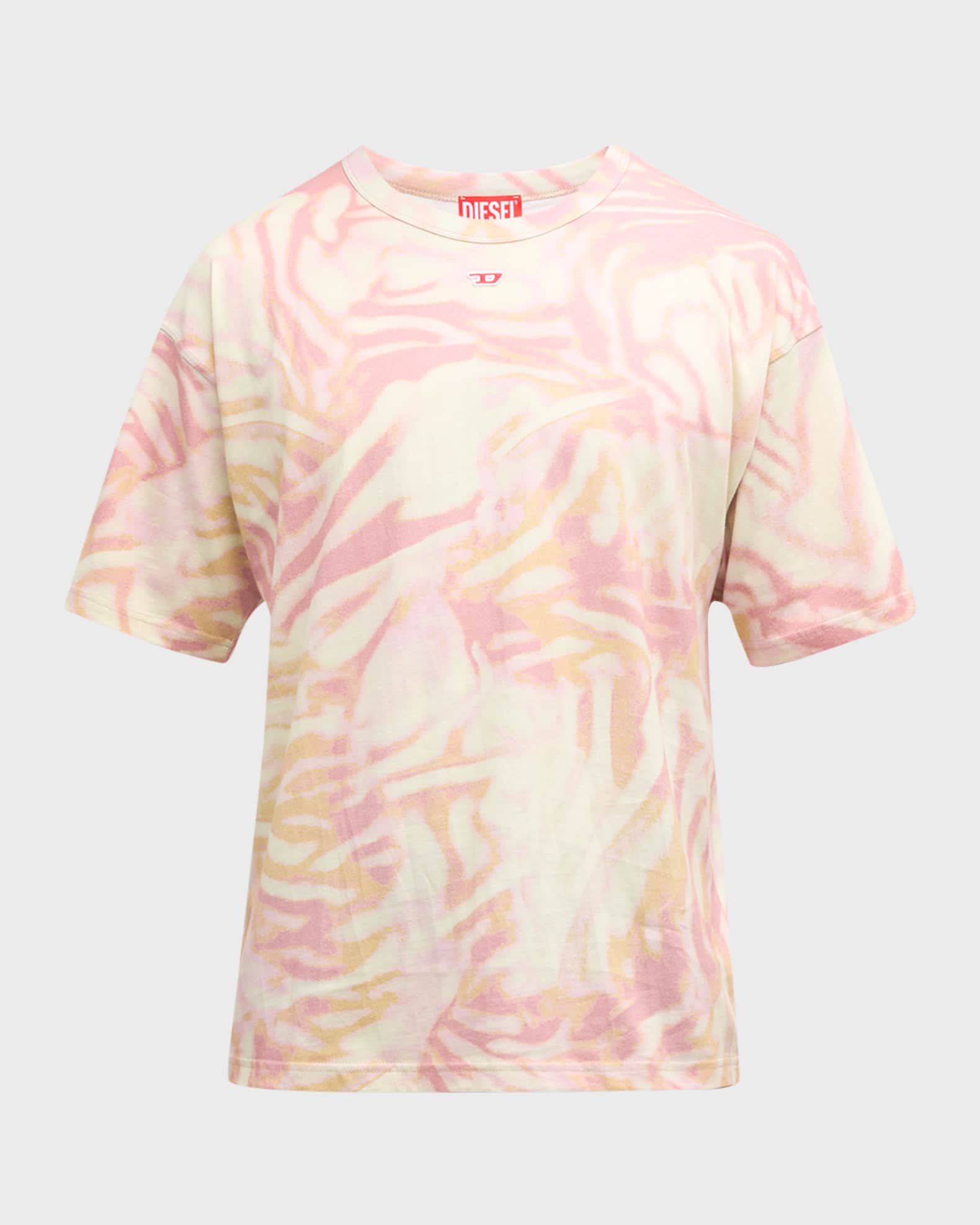 Diesel Men's T Boxt N3 Zebra-Print Jersey T-Shirt | Neiman
