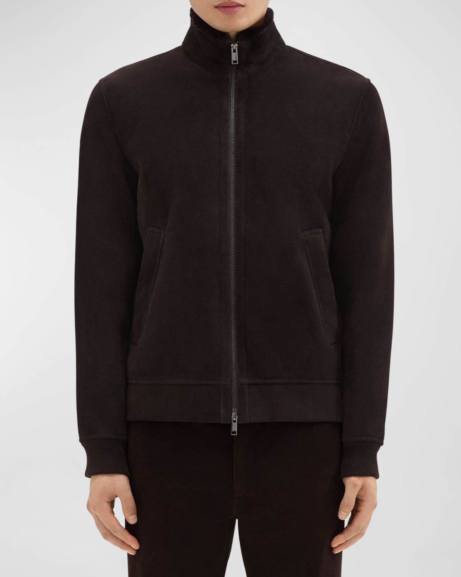 Theory shearling jacket online