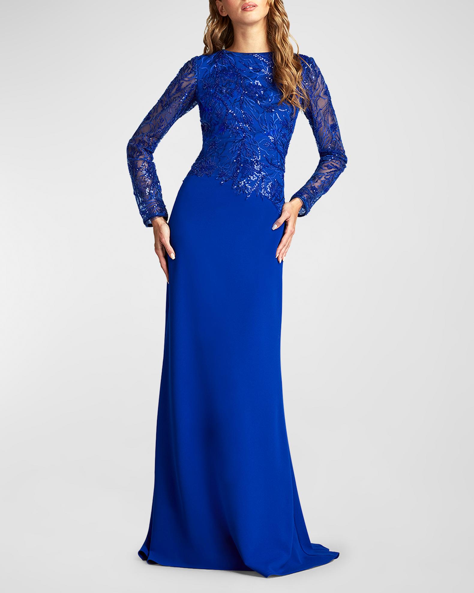 Robe Tadashi Shoji Taille 4 - Manches Bouffantes Et Dentelle, Verte, Neuf Avec étiquettes