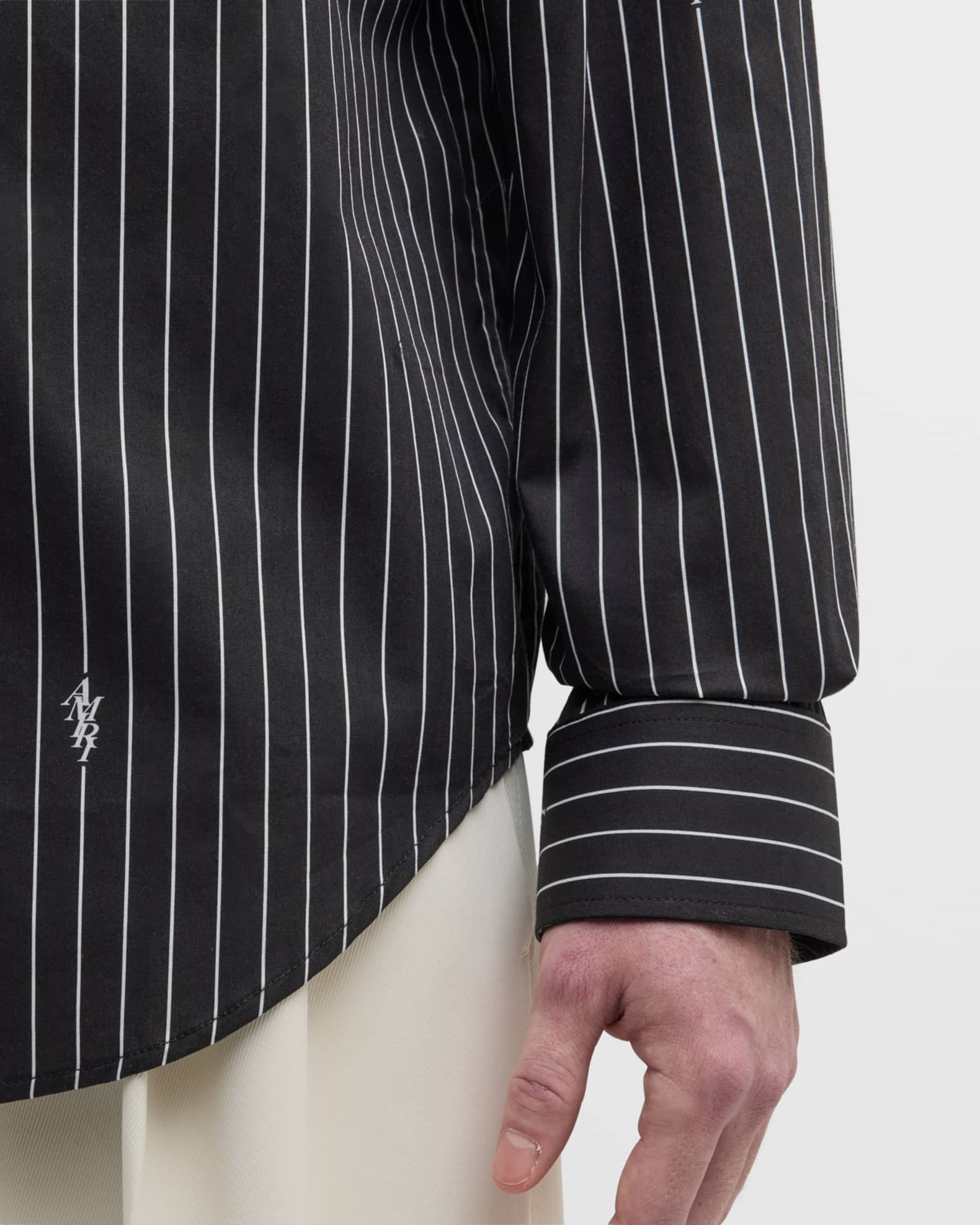 Pinstripe Button Down Shirt