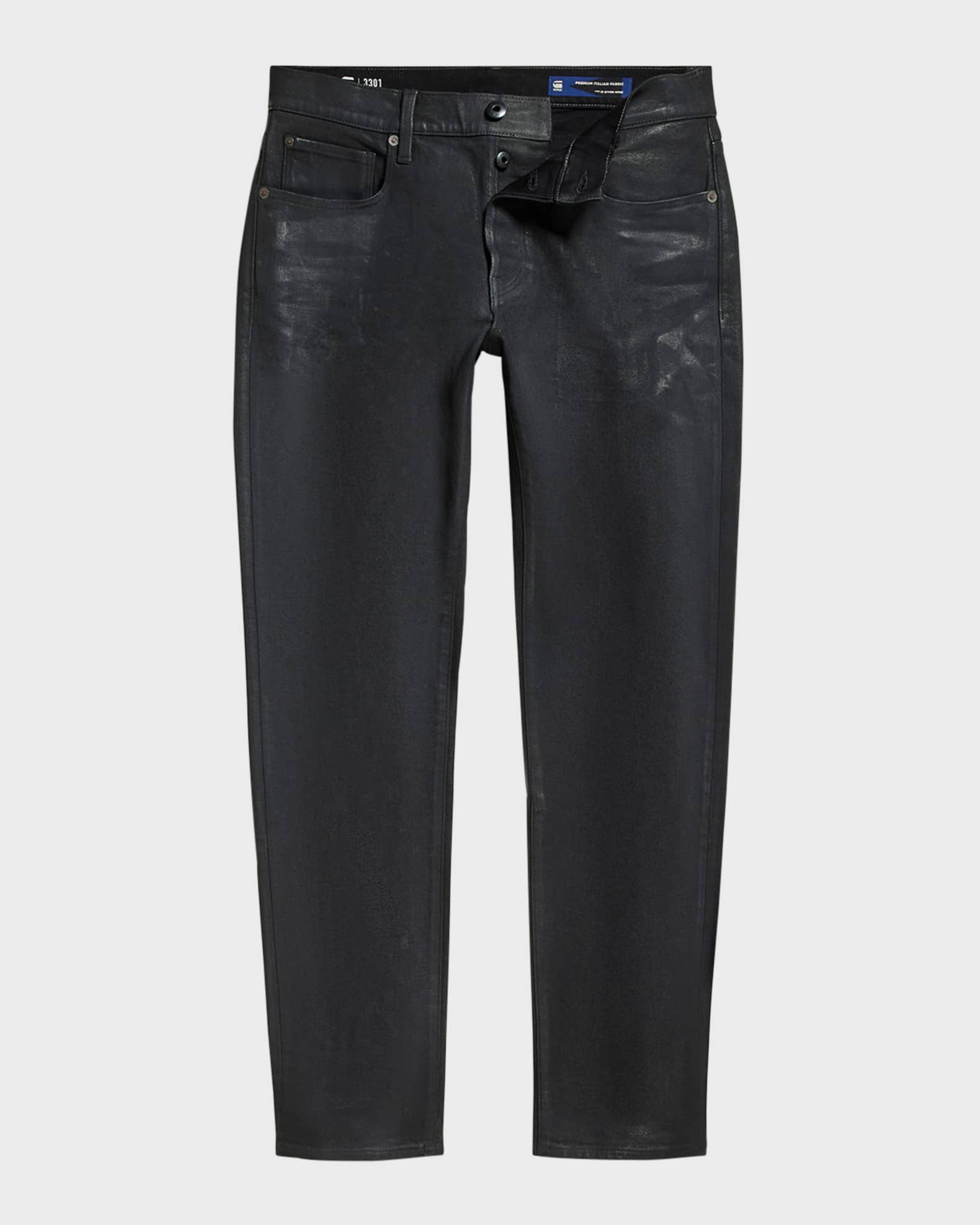 G-STAR RAW Men's 3301 Slim Denim Pants | Neiman Marcus