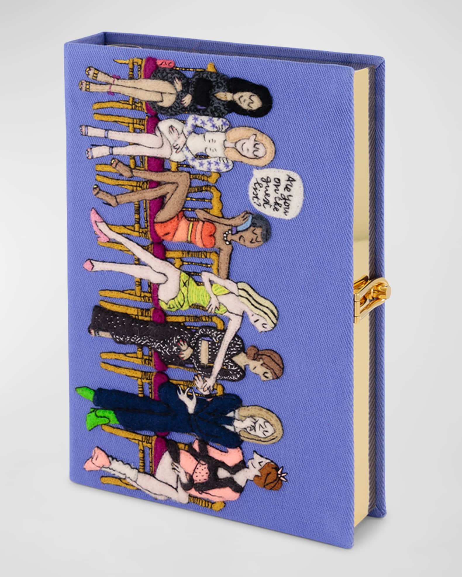 Olympia le tan book clutch sale shop