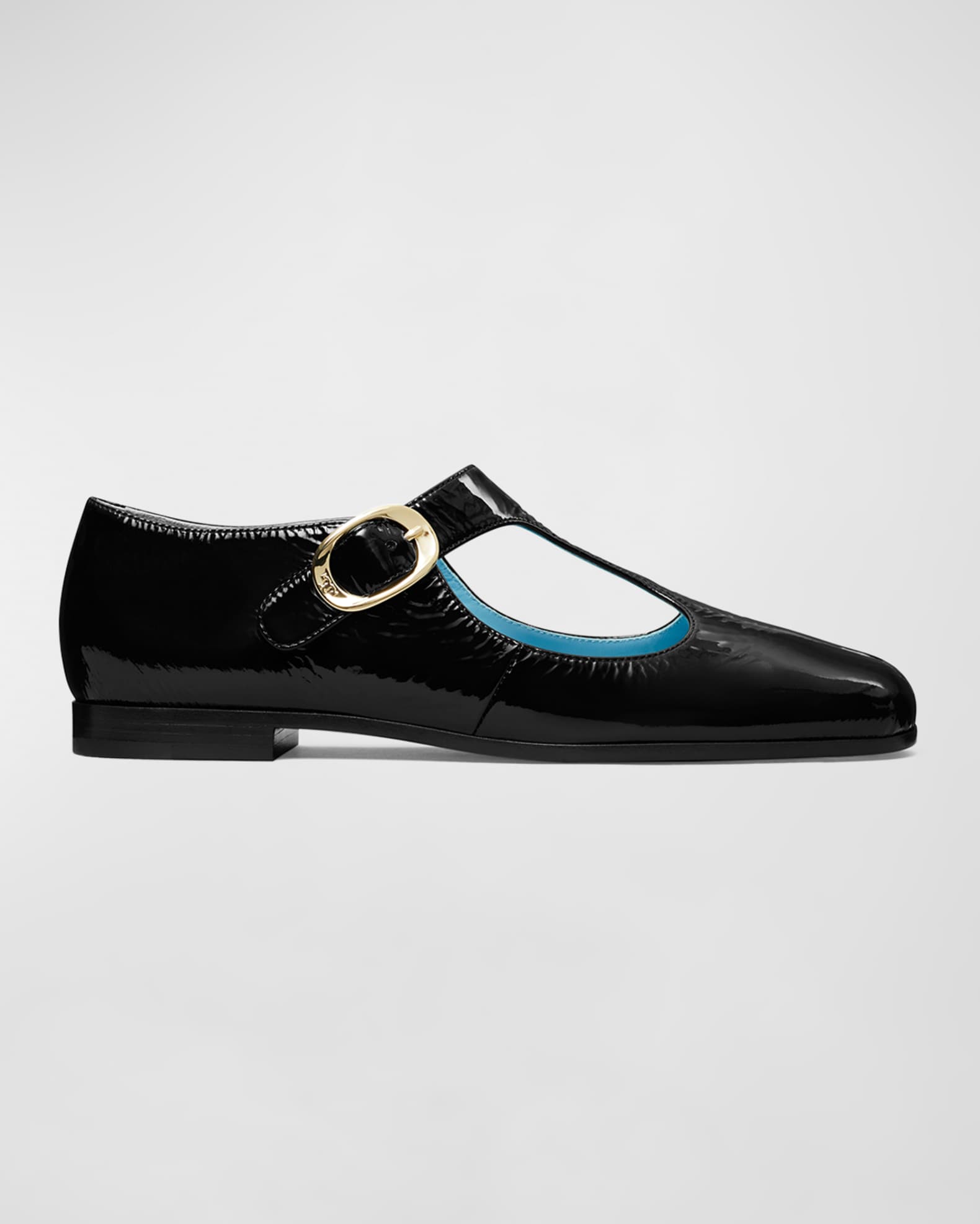 Tory Burch Violet Leather Mary Jane Ballerina Loafers Neiman Marcus