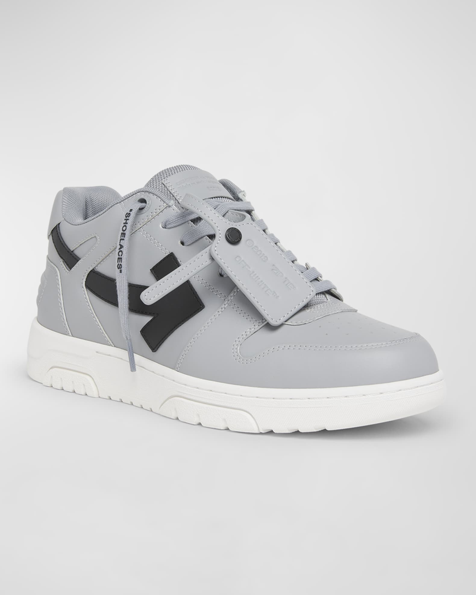【関税込み】Out Of Office Mid Top Sneakers - Off White - Lea Off-White 'out Of Office Mid Top Lea' Sneakers スニーカー