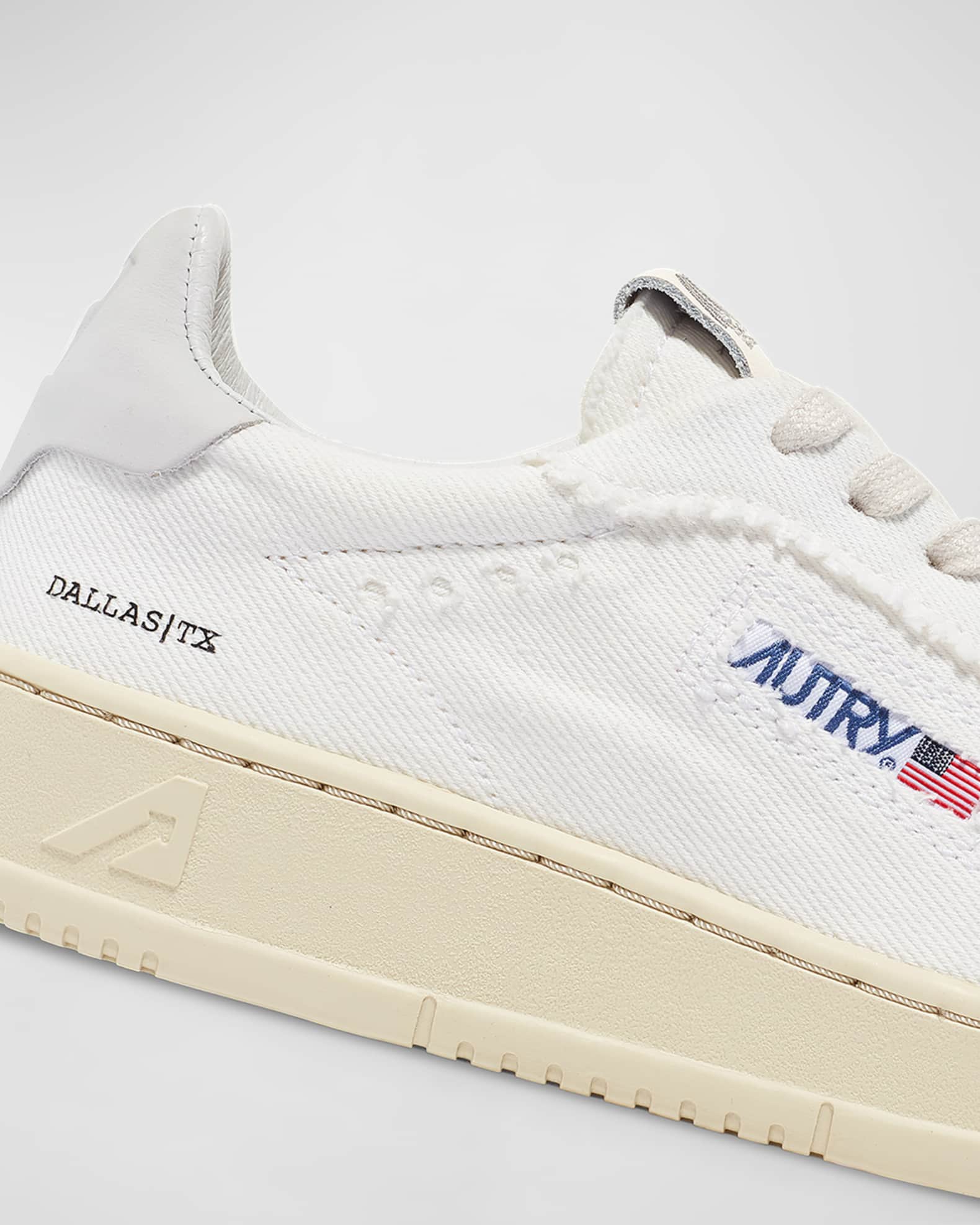 AUTRY Dallas Low-Top Canvas Sneakers | Neiman Marcus