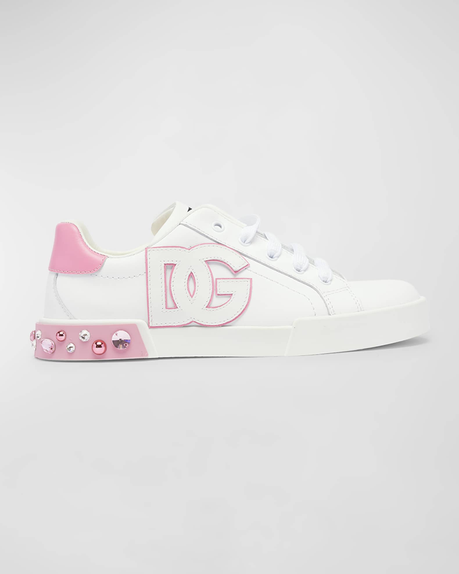 Girl's Portofino Embellished Low-Top Sneakers, Toddlers/Kids 0