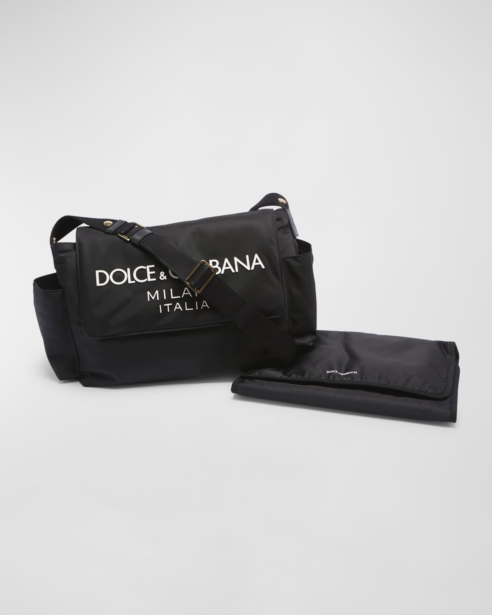 Kid s Nylon Logo Diaper Bag