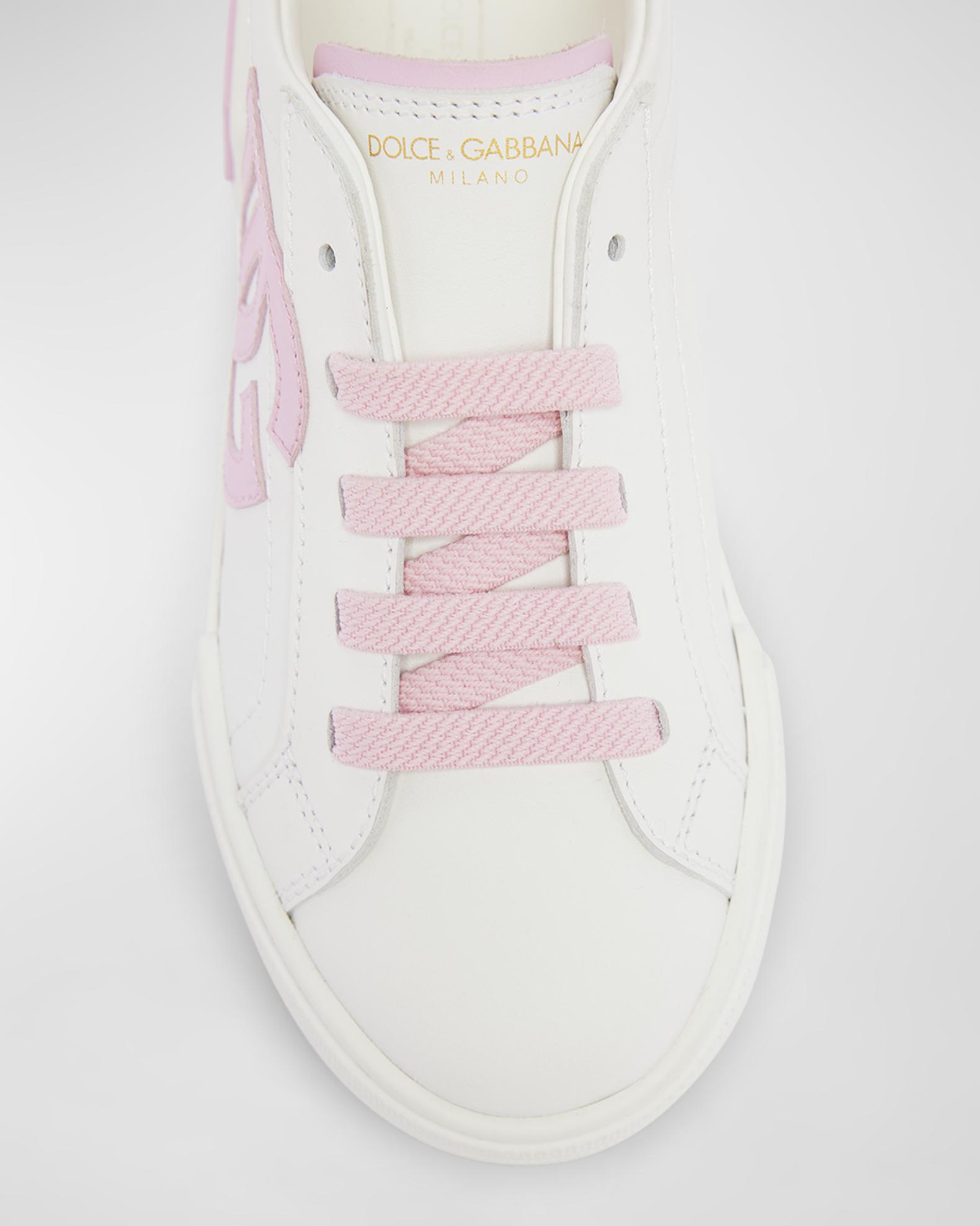 Portofino Low-Top Sneakers with Branded Pearl