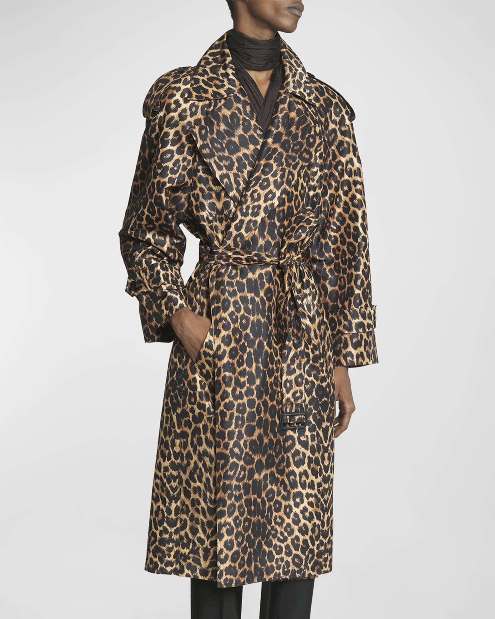 Neiman marcus leopard coat outlet