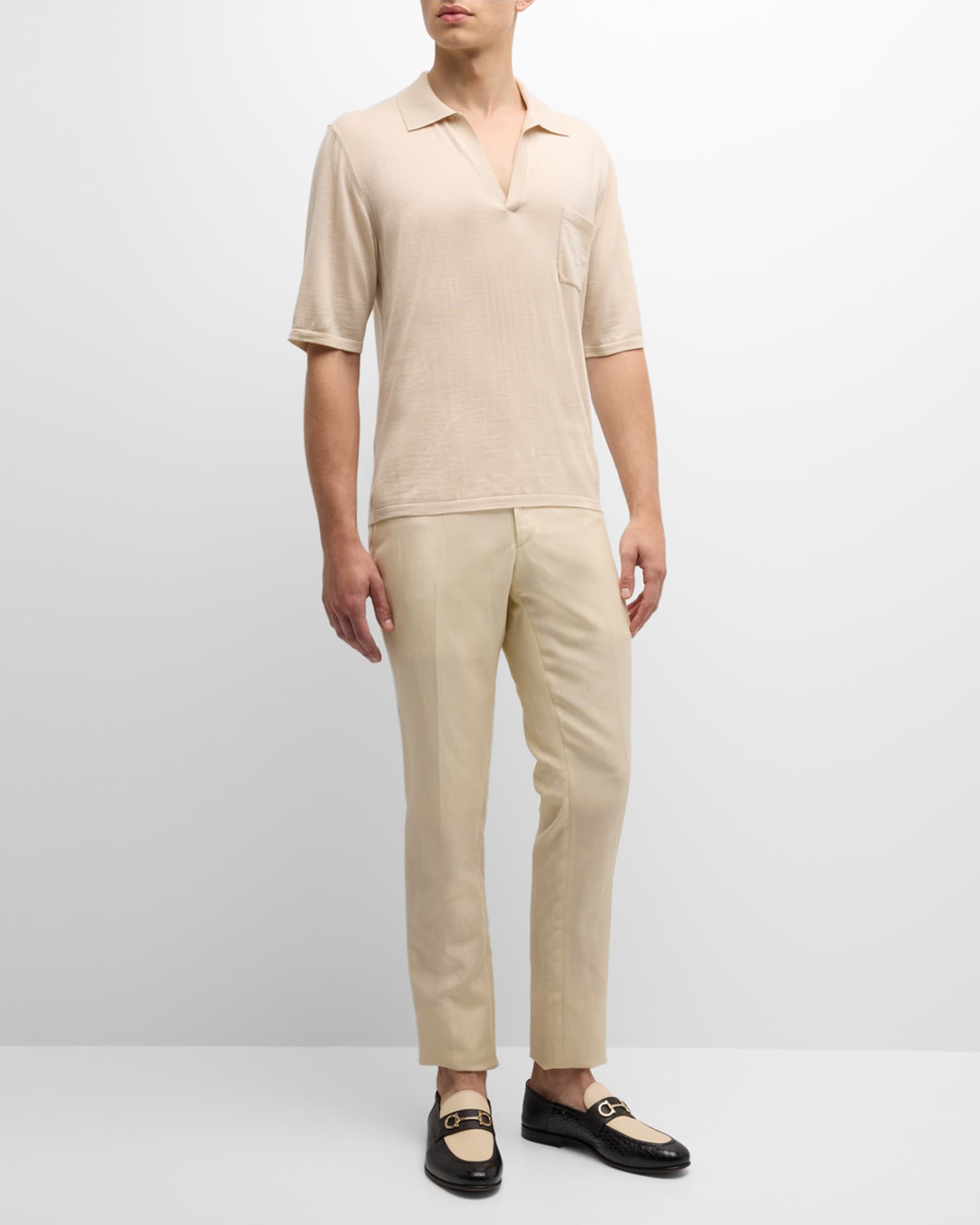 Yves saint laurent men's polo shirt on sale