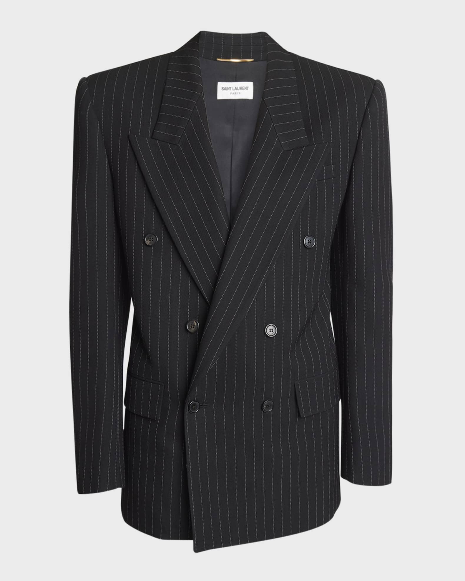 Saint Laurent Oversize Pinstripe Blazer