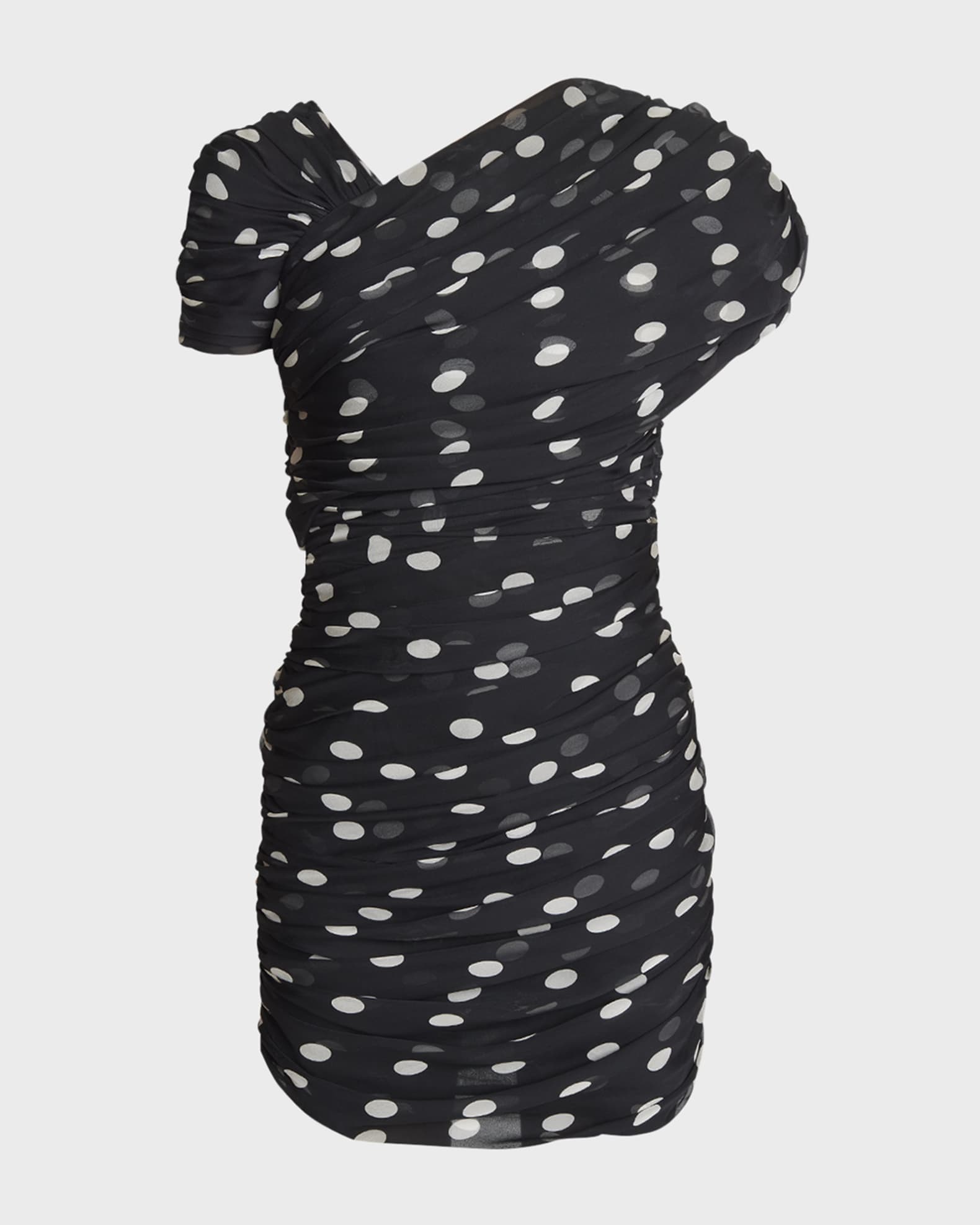 Saint laurent polka dot dress on sale