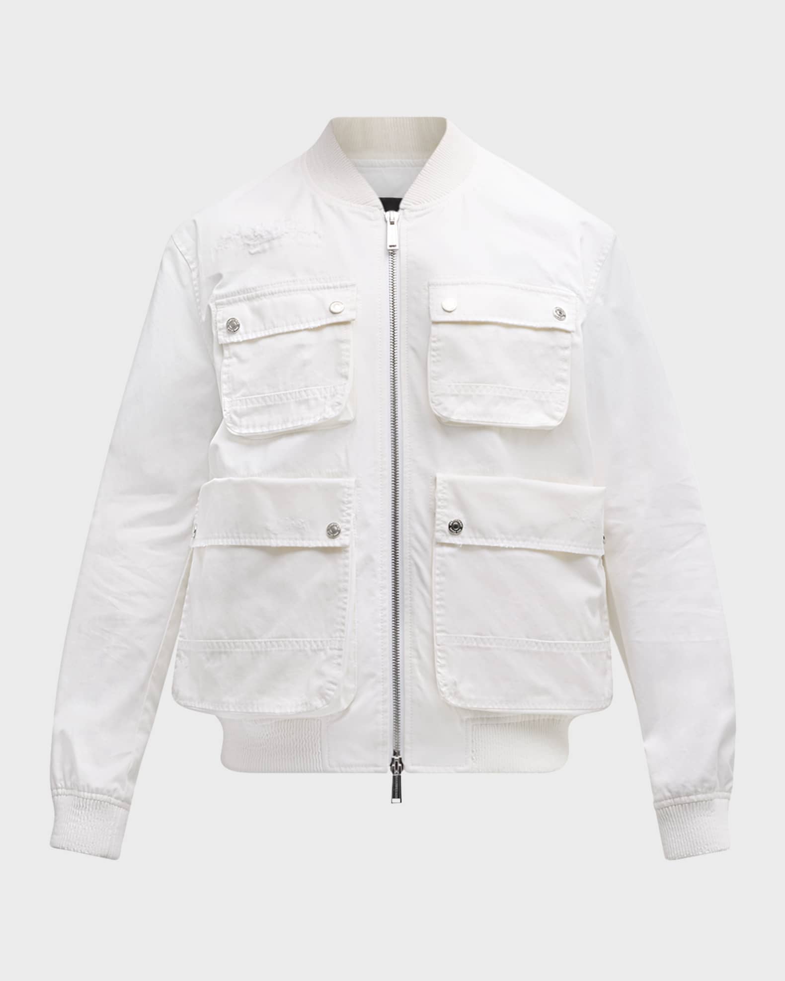 Men's Togho Squares Bomber Jacket