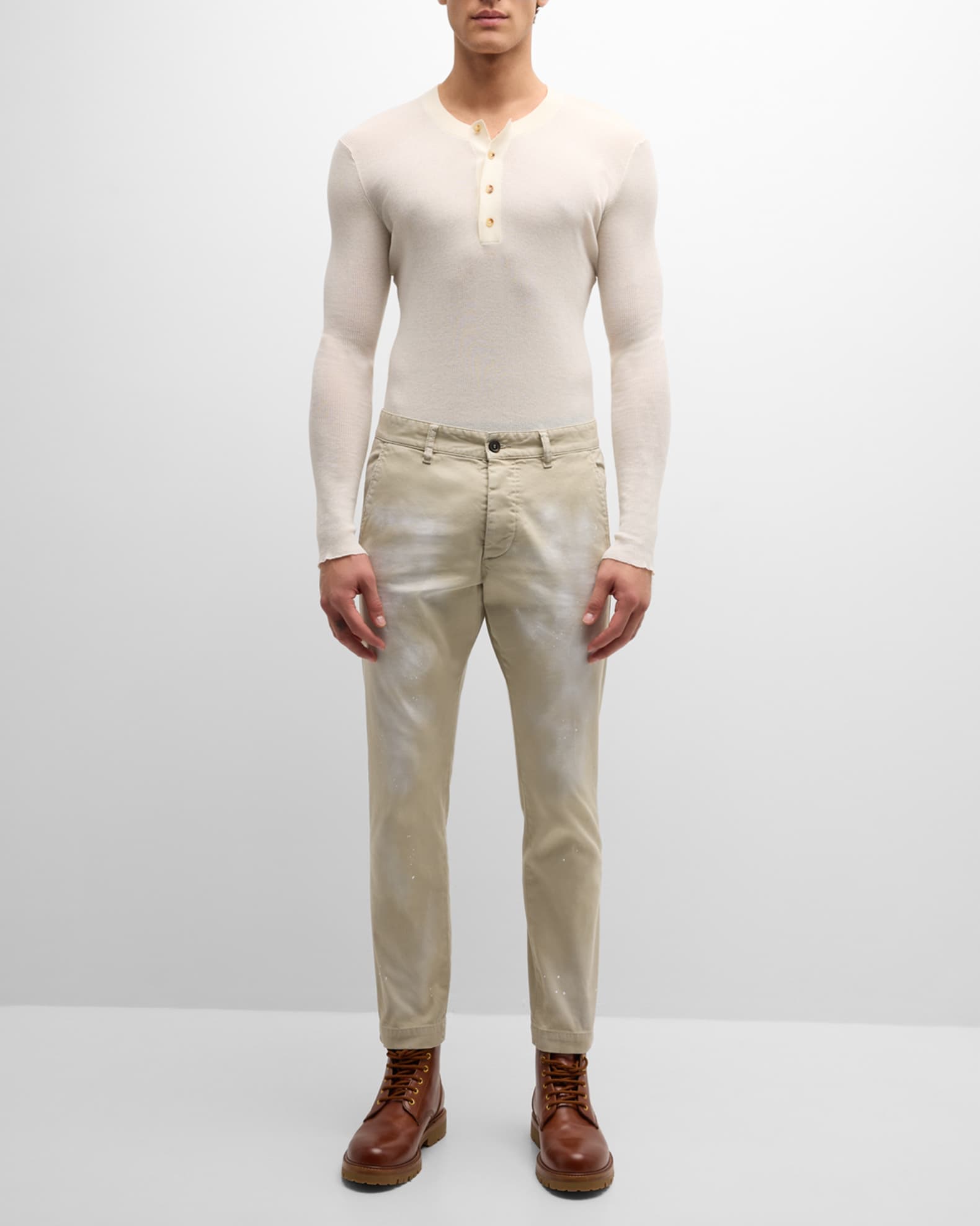 Dsquared2 Men's Light Spots Cool Guy Pants Neiman Marcus
