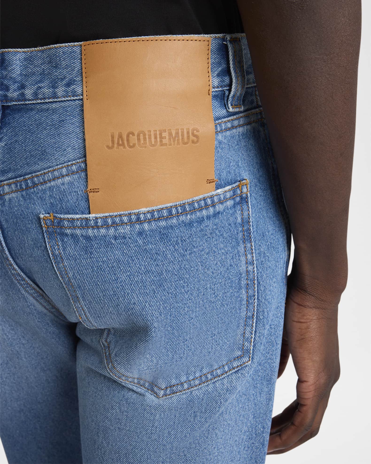 Jacquemus Men's Straight-Leg Jeans | Neiman Marcus