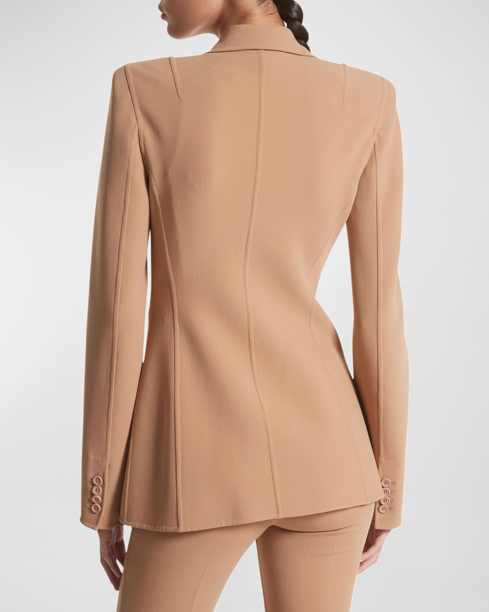 Michael Kors Women's Grommet Patch Pocket Blazer Black Size 6