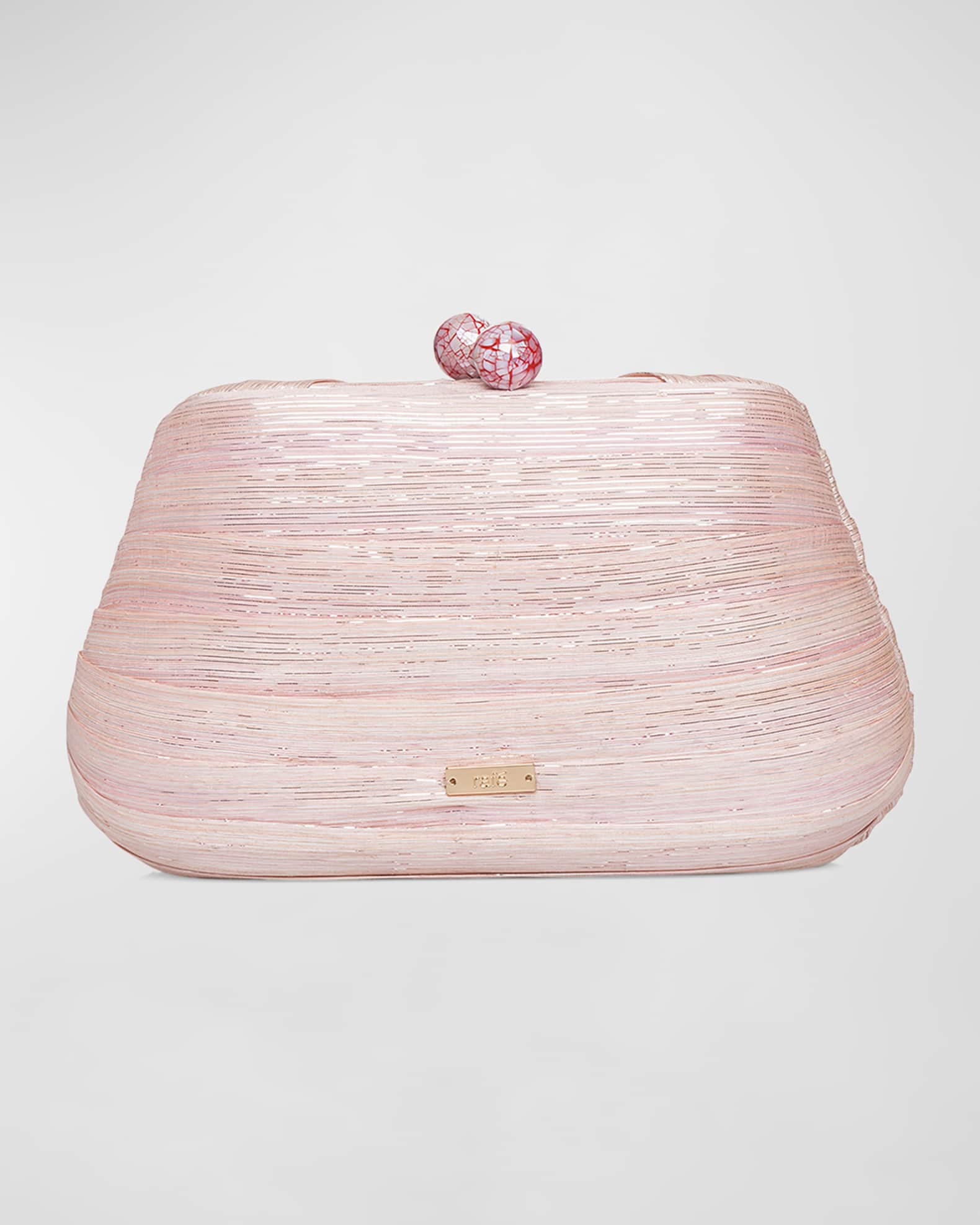 Blush clutch bag deals